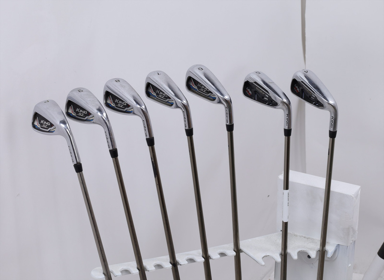 ［6/7まで］King cobra SZアイアン8本セット フレックスS Cobra King Speedzone Iron Set 4-Pw Stiff Ust Mamiya Recoil Esx 460