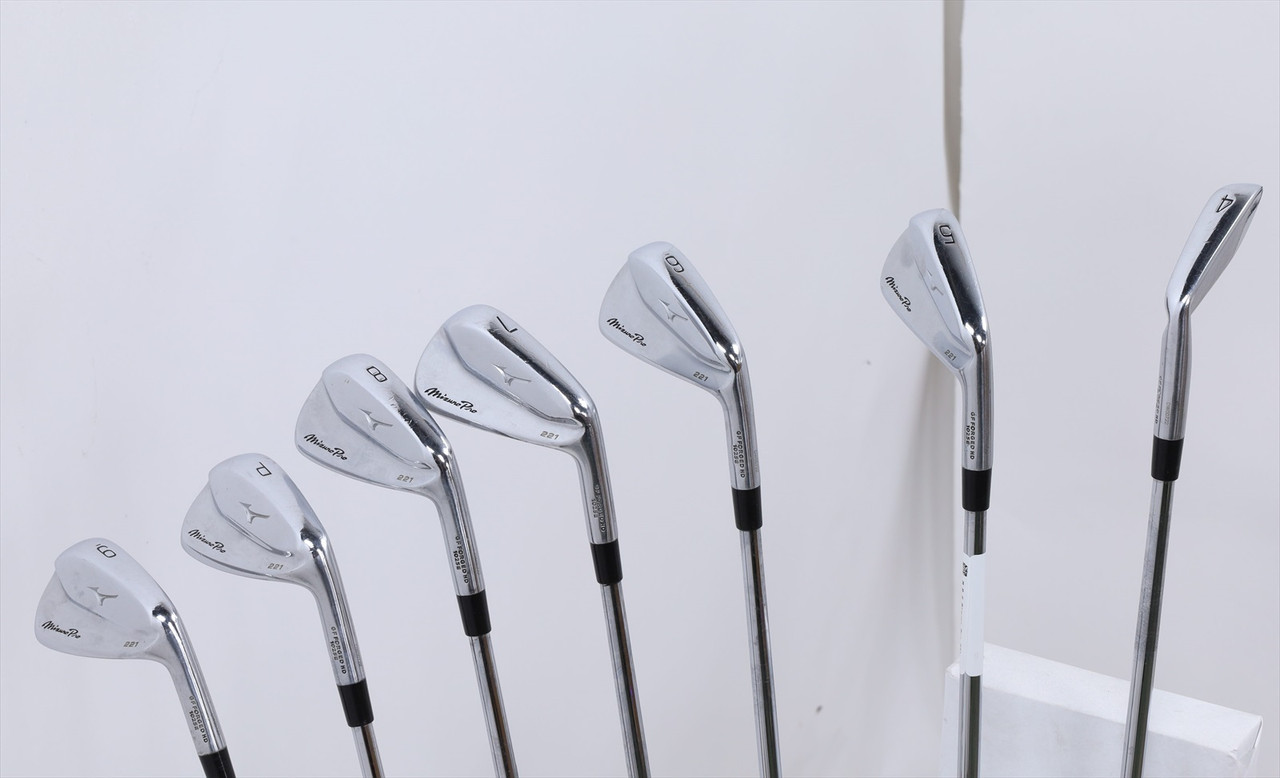 Mizuno Pro 221 Iron Set 4-Pw Stiff True Temper Dynamic Gold S200