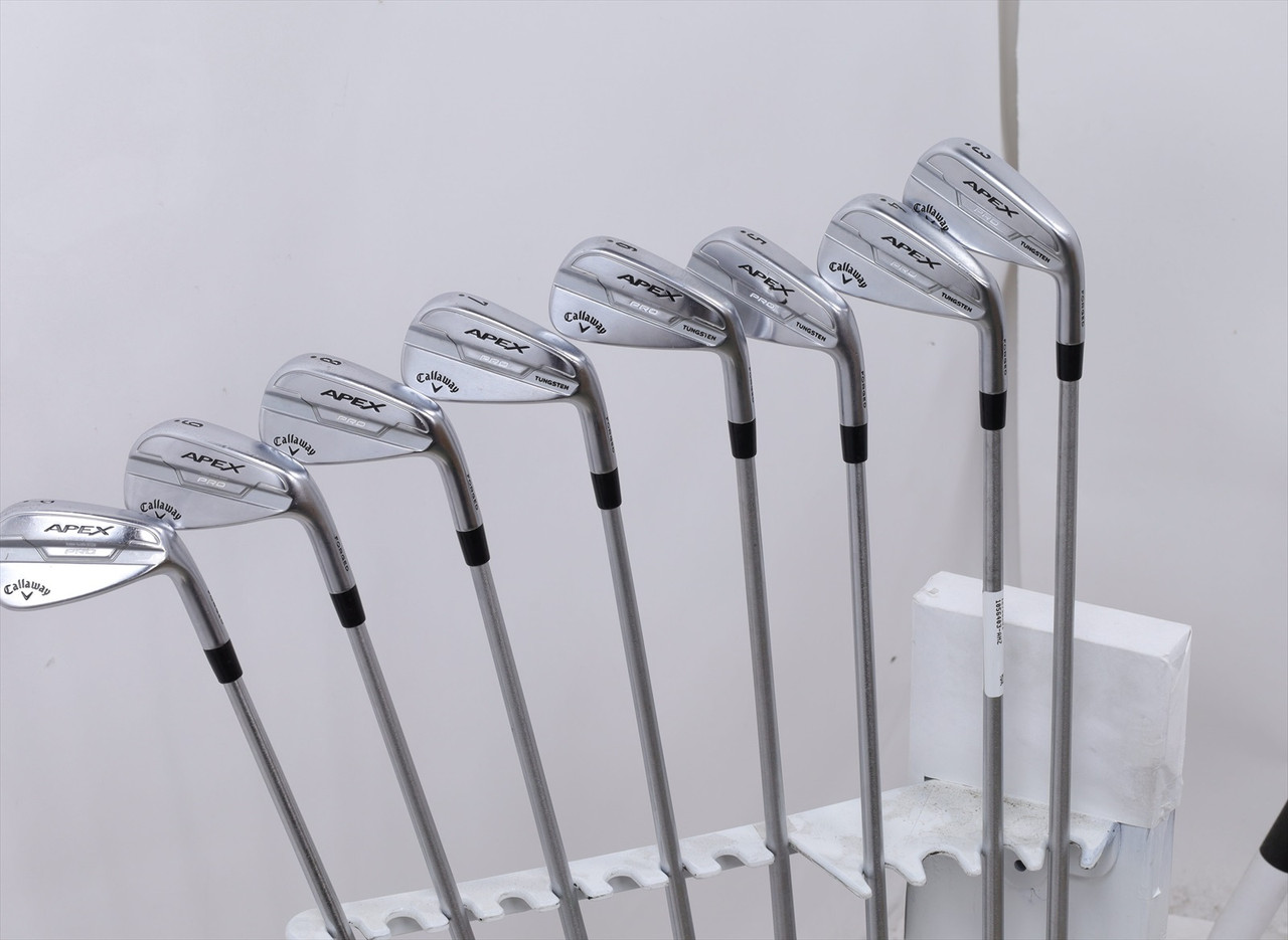 Callaway Apex Pro 21 Iron Set 3-Pw Stiff Flex Kbs C-Taper Lite