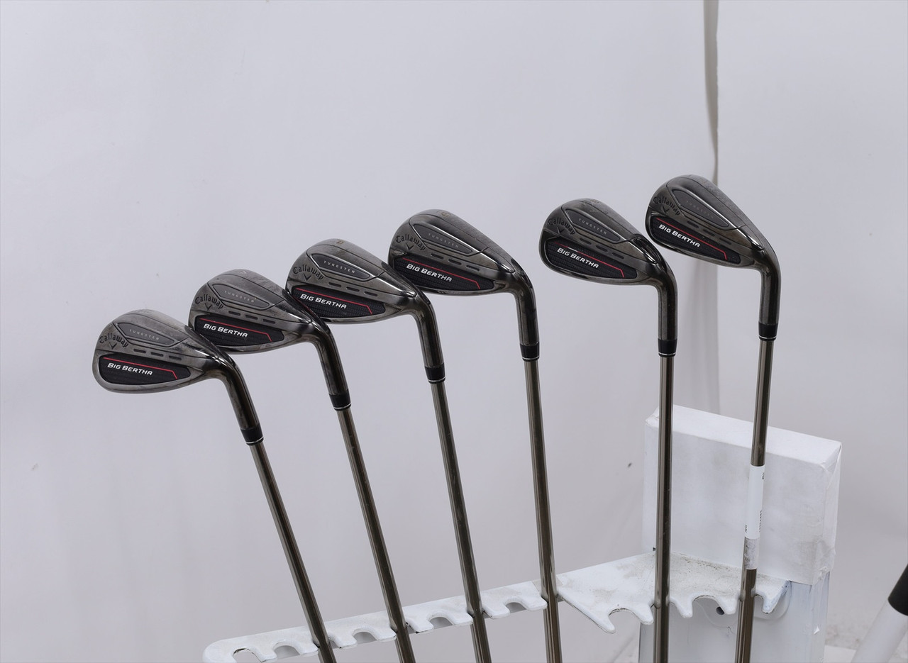 Callaway Big Bertha 23 Iron Set 7-Pw, Aw, Gw Senior Rch 65