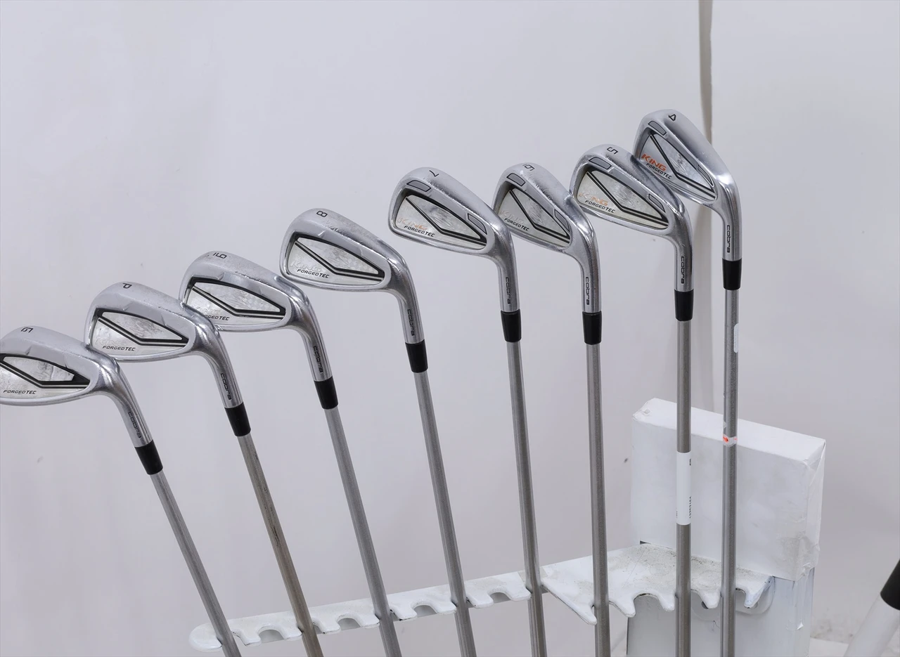 Cobra King Forged Tec 2015 Iron Set 4-Pw, Gw Stiff Kbs C-Taper 