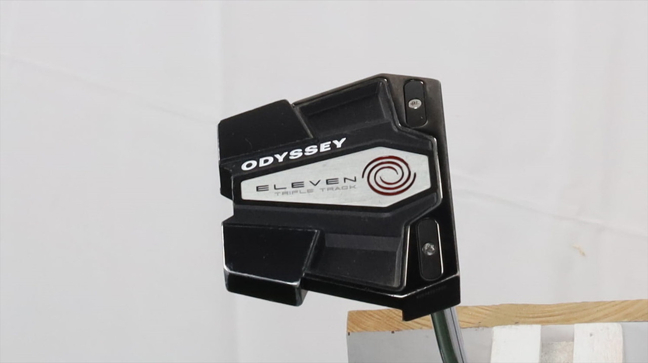 Odyssey Eleven 2-Ball Triple Track Red Stroke Lab 31
