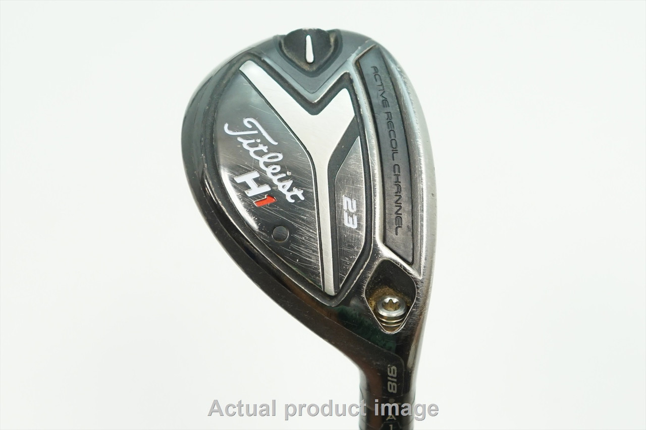 Titleist 818 H1 23 Degree 4H Hybrid Regular Flex Tensei Graphite 0899072 E45