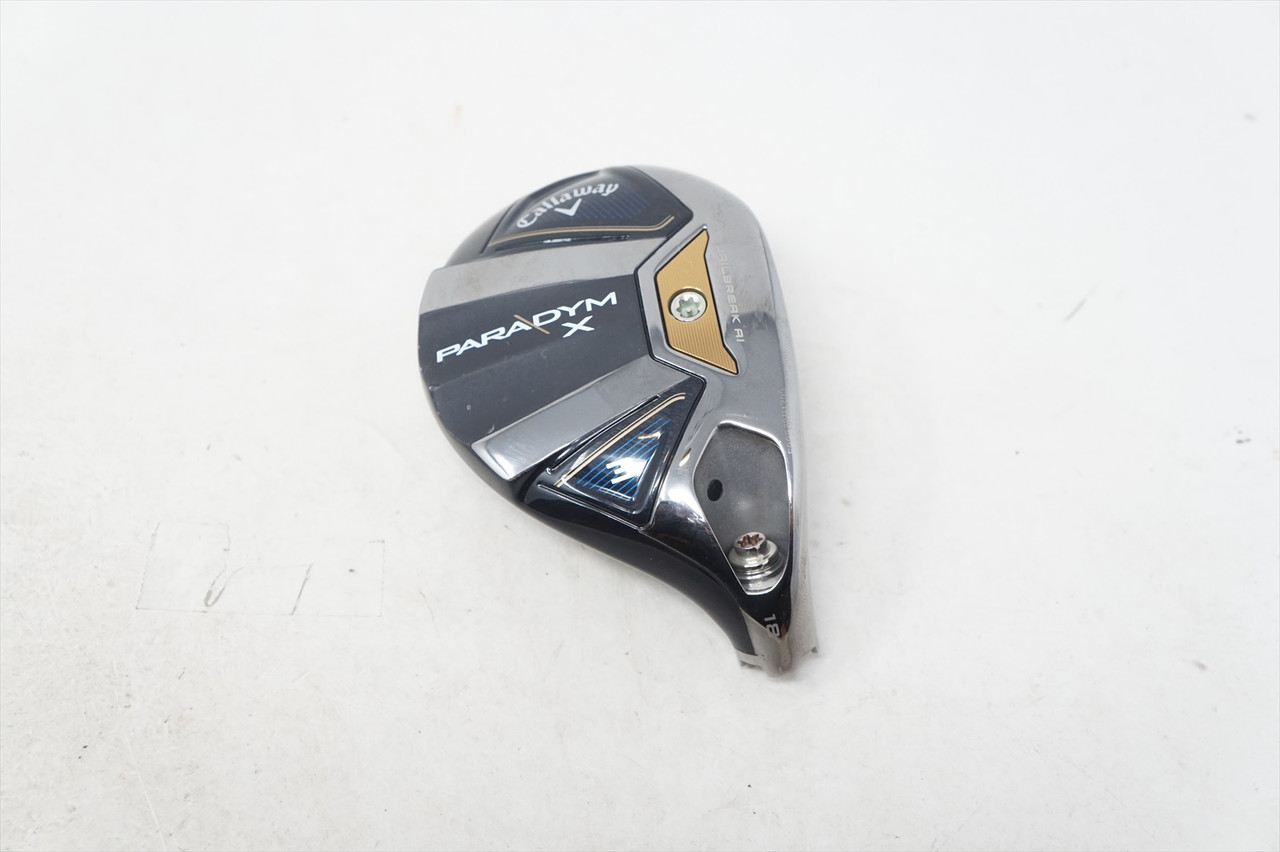 Callaway Paradym X 18* #3 Hybrid Club Head Only Very Good 1187532
