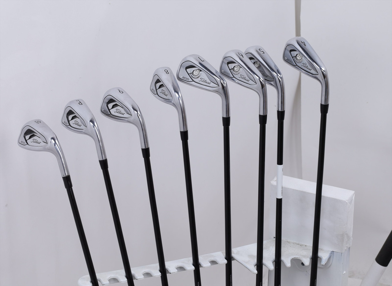 Titleist T200 2019 Iron Set 4-Pw, Aw Stiff Tensei Av Red Am2