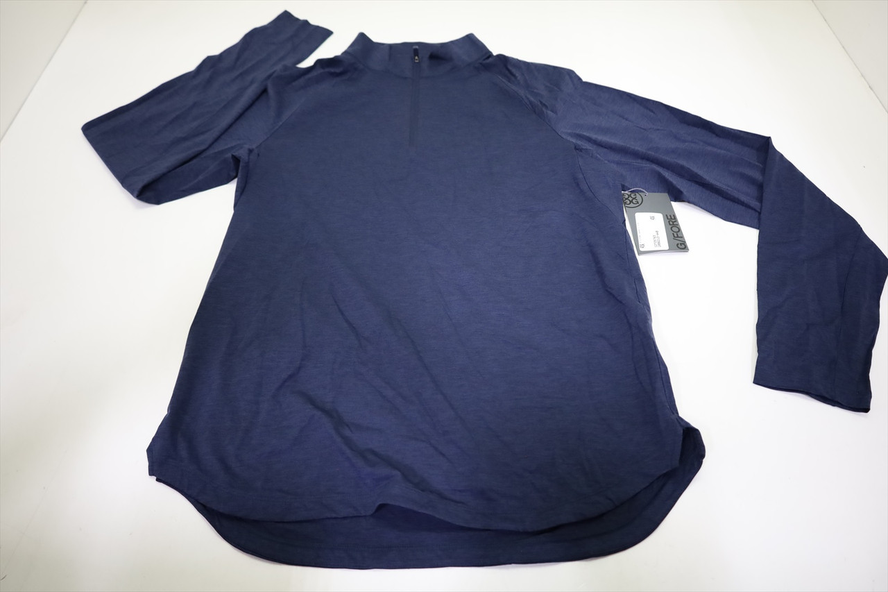 G/Fore Golf TECH MÉLANGE RAGLAN Pullover Mens Size Medium TWLT New