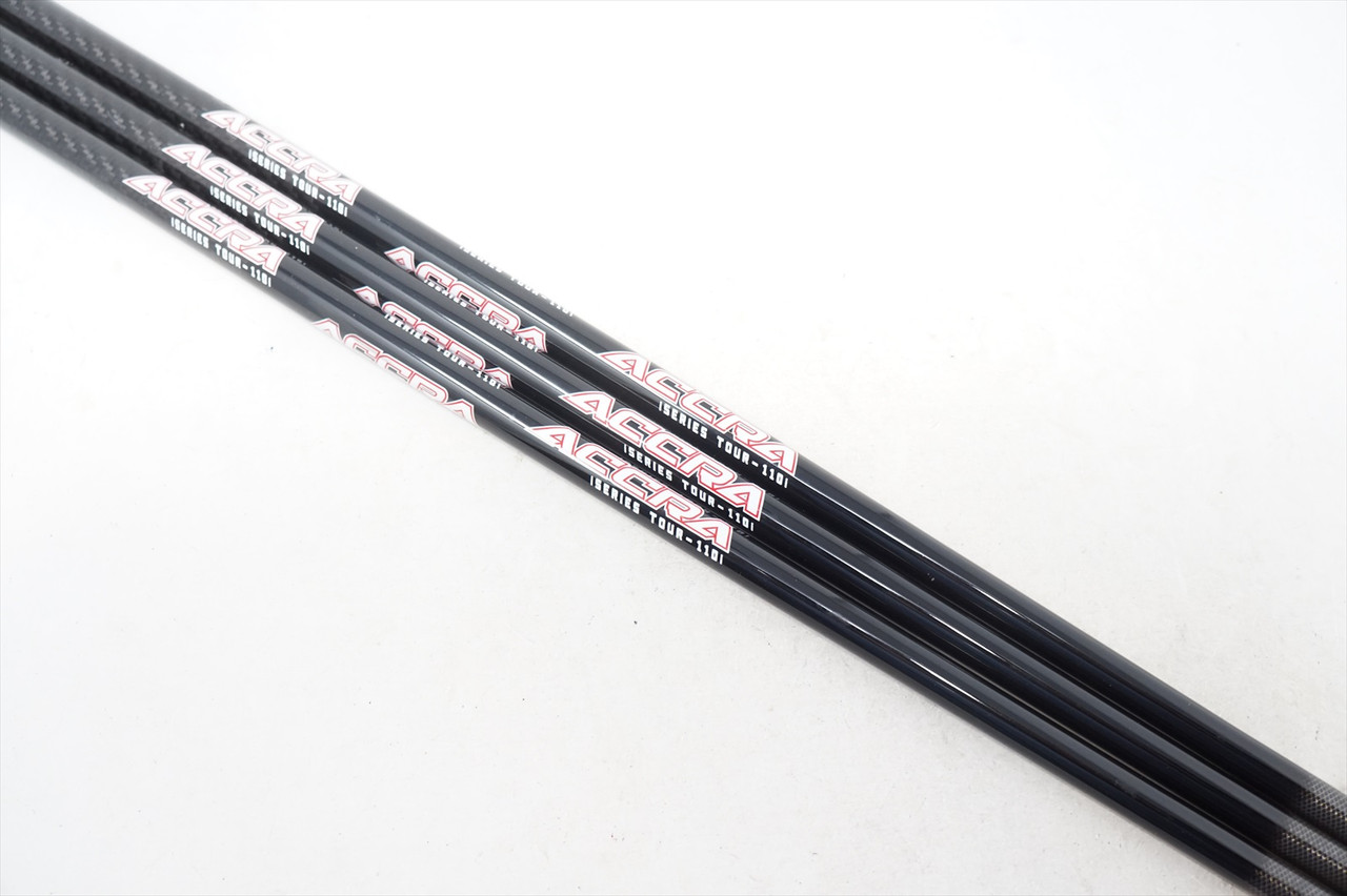 3) Accra iSeries Tour 110i X-STIFF 110g 3pc Wedge Shaft Set 34.5