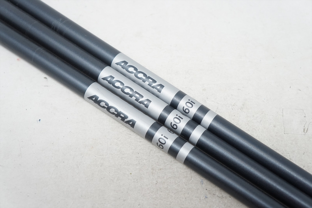3) Accra iSeries 60i M4 Stiff 60g 3pc Wedge Shaft Set 34.5