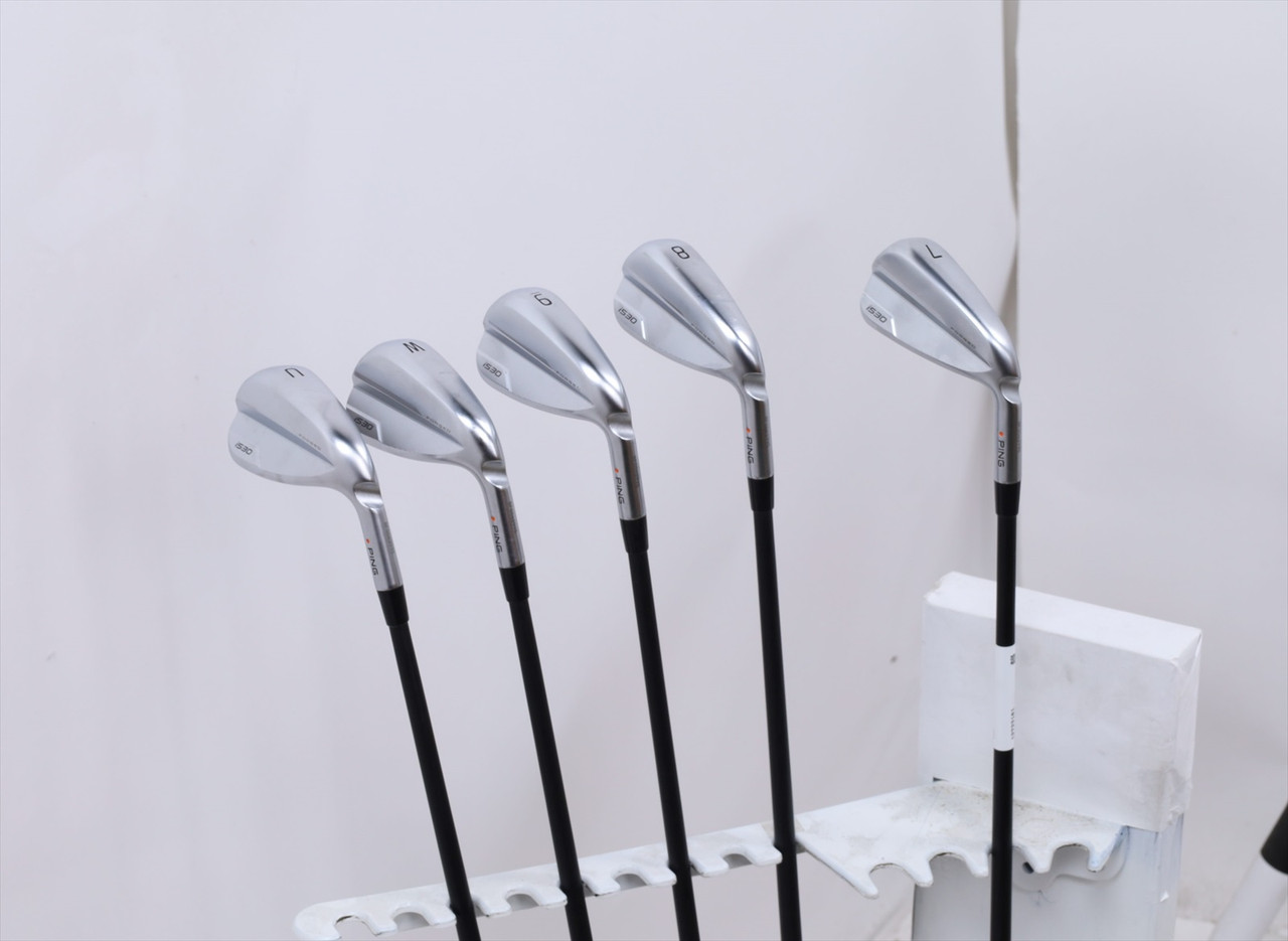 Ping I530 Orange Dot Iron Set 7-Pw, Gw Senior Ping Alta Cb Awt