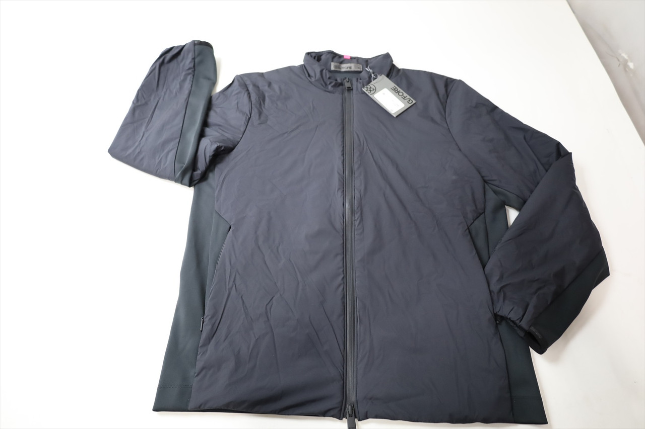 G/Fore THE MAVERICK HYBRID STRETCH Jacket Mens Size Medium ONYX
