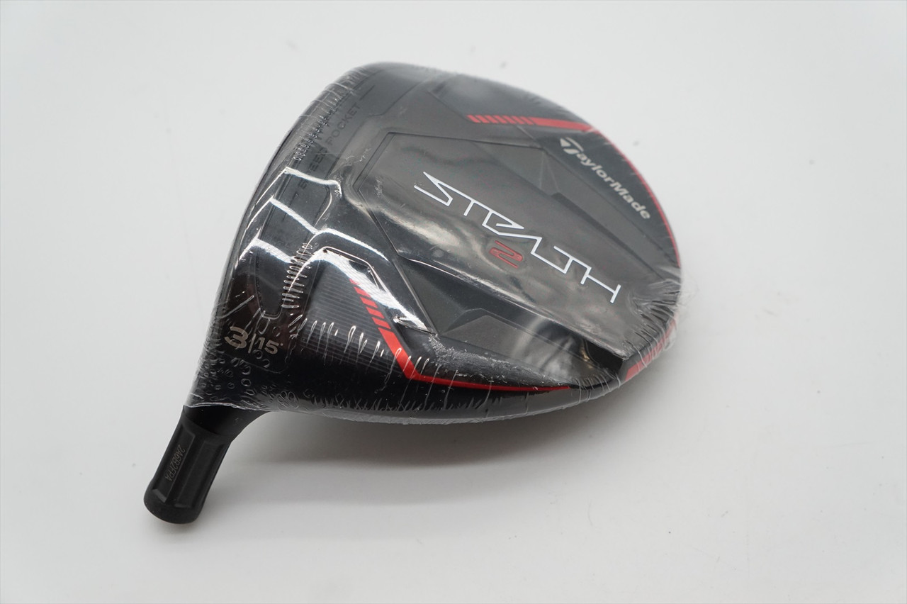 TaylorMade STEALTH² 3w 15° FW ヘッドのみ HC付 New LH Taylormade Stealth 2 15* #3 Fairway Wood Club Head Only