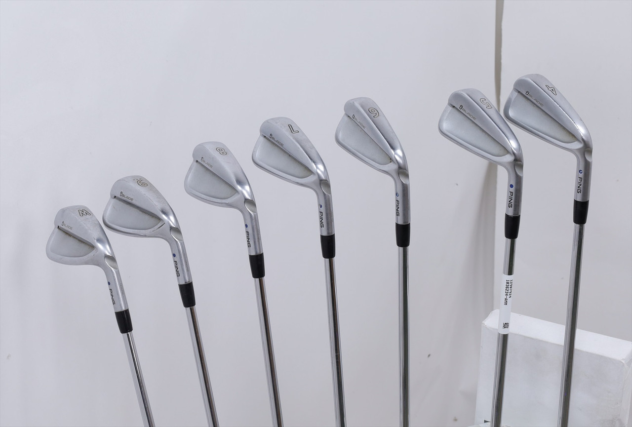 Ping Iblade Blue Dot Iron Set 4-Pw Stiff Dynamic Gold S300 Steel