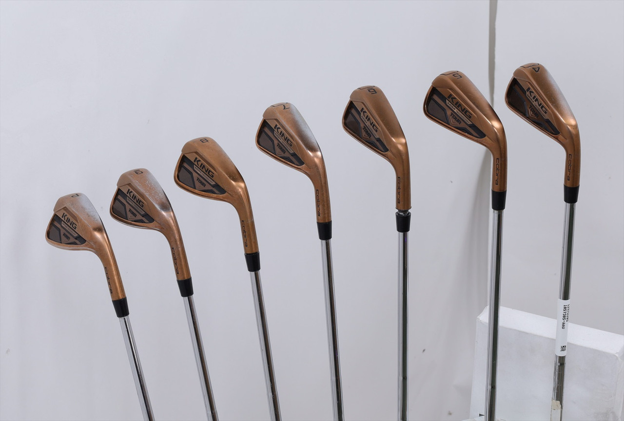 Cobra King Mim Tour Copper Iron Set 4-Pw Regular Flex Steel