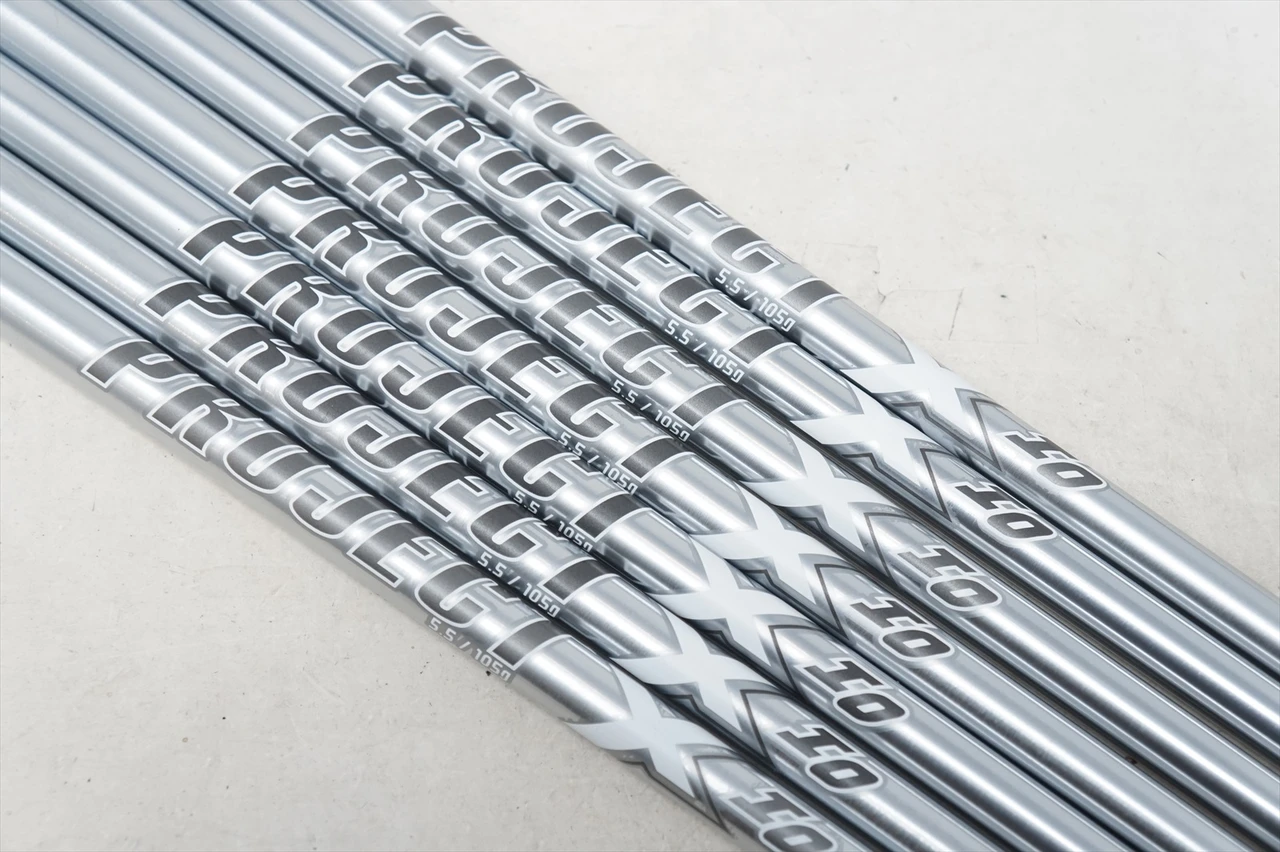 New Project X Io 5.5 Regular 105g #4-Pw Steel Iron Shaft Set Uncut 