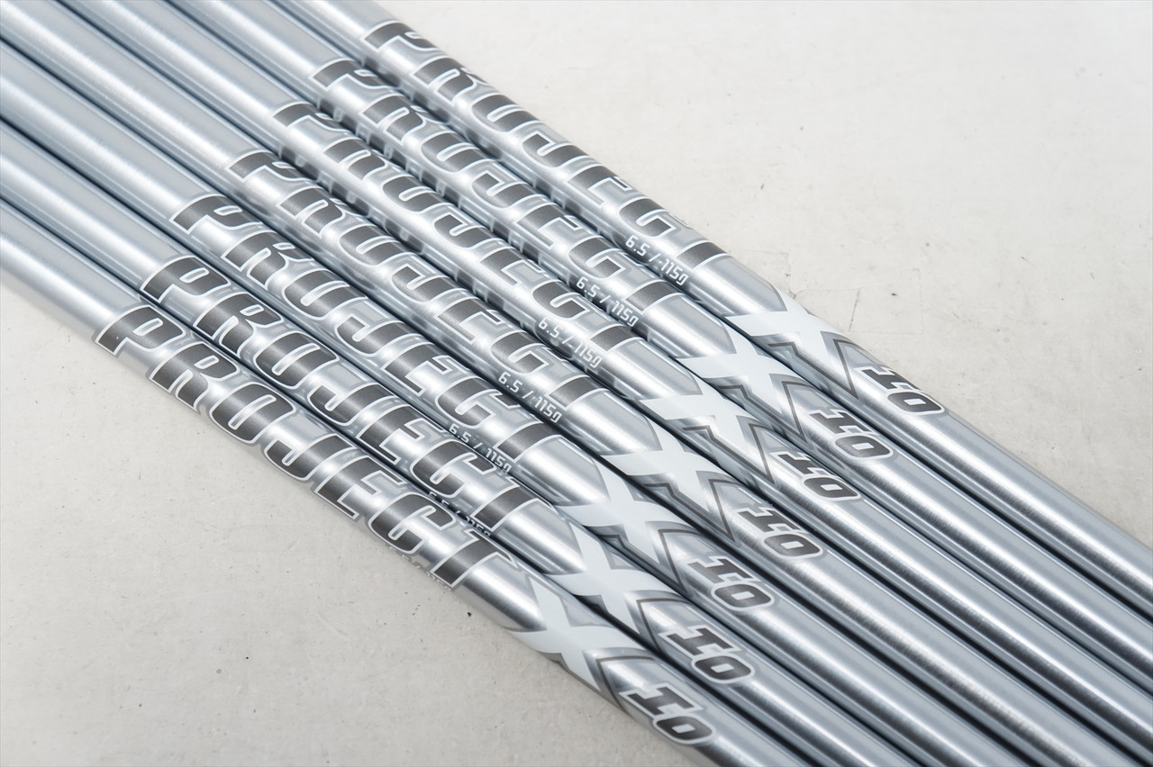 New Project X Io 6.5 X-Stiff 115g #4-Pw Steel Iron Shaft Set Uncut