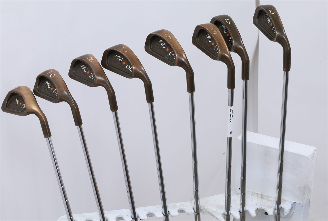 Ping Eye 2 Plus Becu Orange Dot Iron Set 3-Pw Stiff Ping Zz Lite
