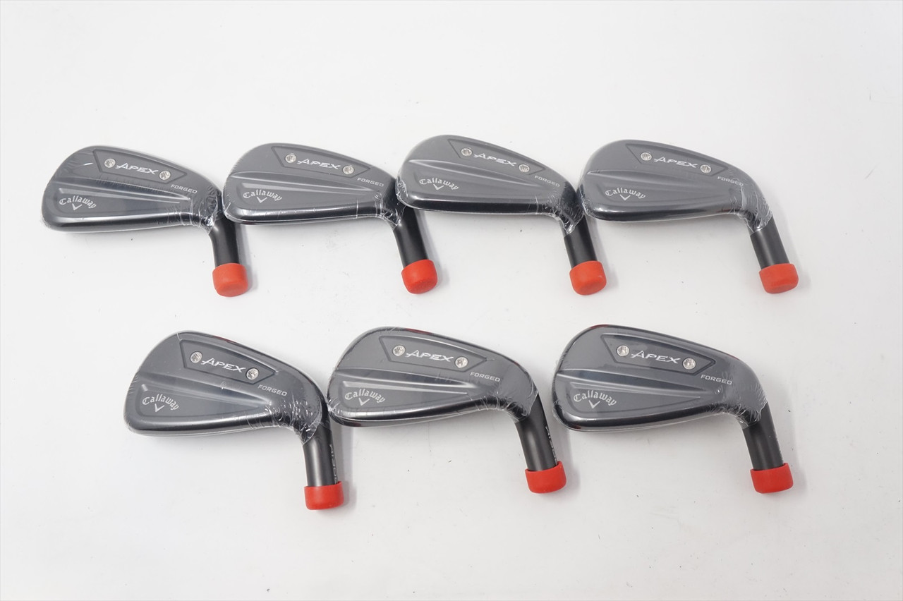 New Callaway Apex Ai300 Black #5-PW, AW Iron Set Club Head Only