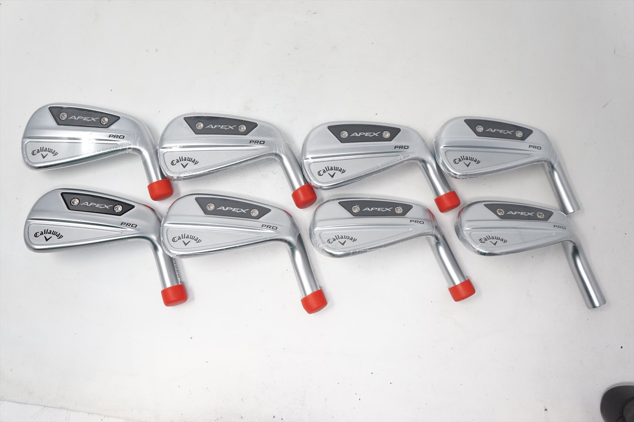 New Callaway 2024 Apex Pro 4-Pw, Aw Iron Set Club Head Only 1-15-B