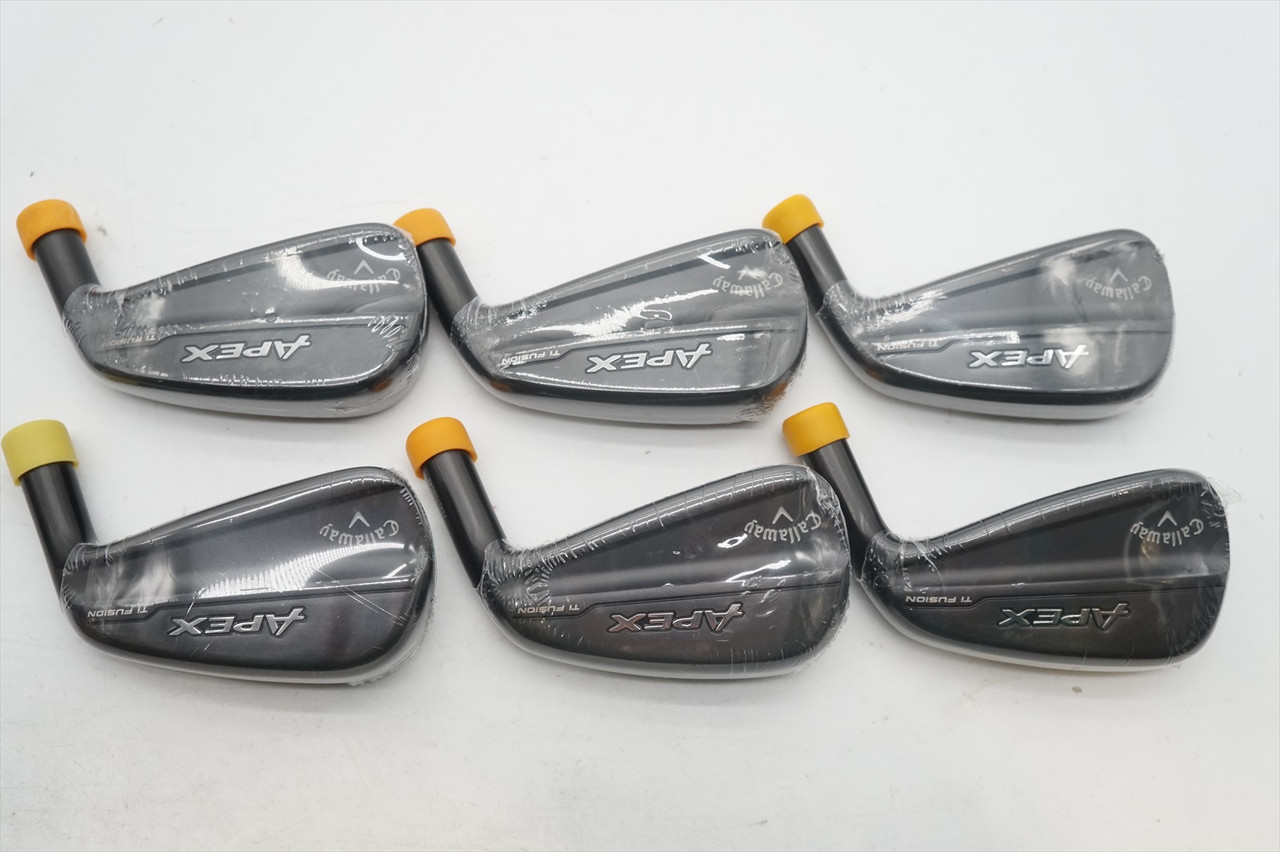 NEW 2024 Callaway Apex Ti Fusion Forged #4-9 Iron Set Club Head