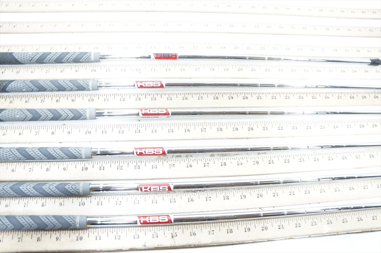 KBS Tour Lite 95 スチールシャフト 6本5〜P セット Kbs Tour Lite 95 95g Regular 32.5