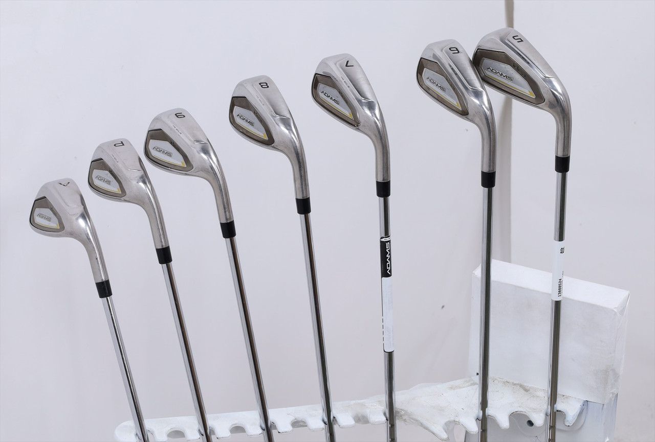 Adams Idea 2023 Iron Set 5-Pw, Aw Regular Flex Kbs Max 85 Steel