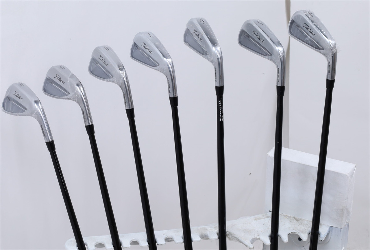 Titleist T150 4G Iron Set 4-Pw Stiff Flex Tensei Av White Am(2