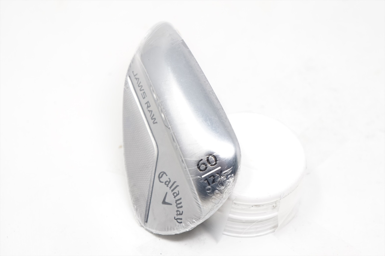 Callaway Jaws 60度 10度ウェッジ CALLAWAY JAWS RAW CHROME LOB WEDGE 60°-08° (BOUNCE) Z GRIND STEEL