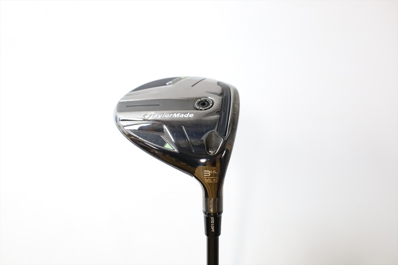 Taylormade Qi35 16.5° 3 Fairway Wood Extra Stiff Flex Denali Black