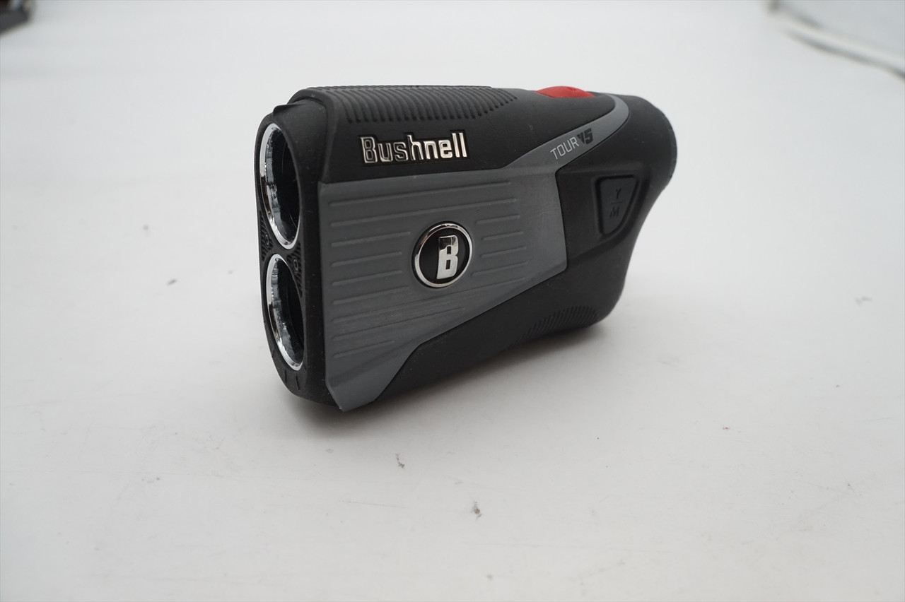 Bushnell Golf Tour V5 Black/Gray Rangefinder Good Condition w Bushnell Golf Tour V5 Black/Gray Rangefinder Good Condition w