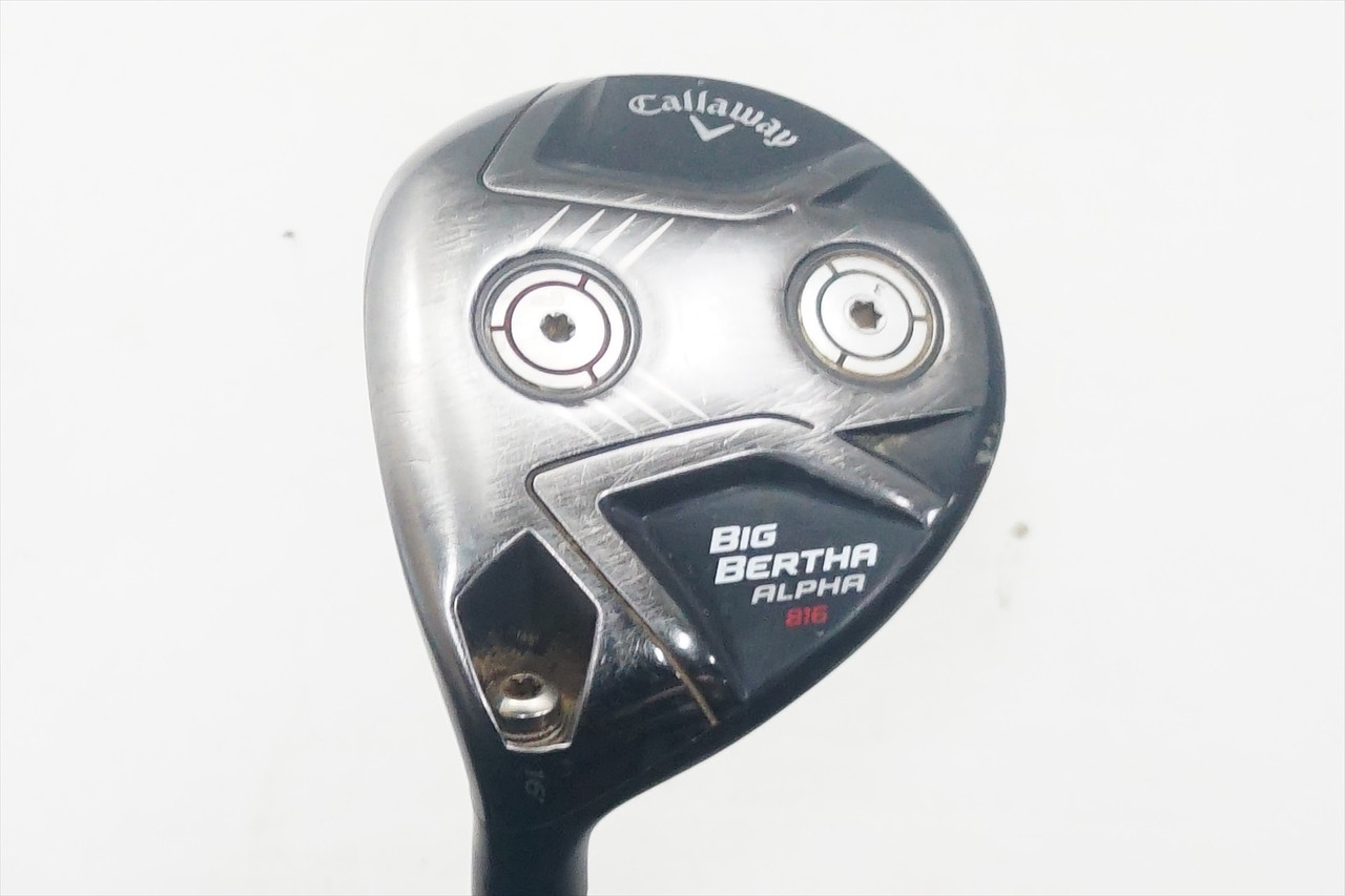 Callaway Big Bertha Alpha 816 16 3 Wood Senior Flex Graphite 902369 Left  Hand