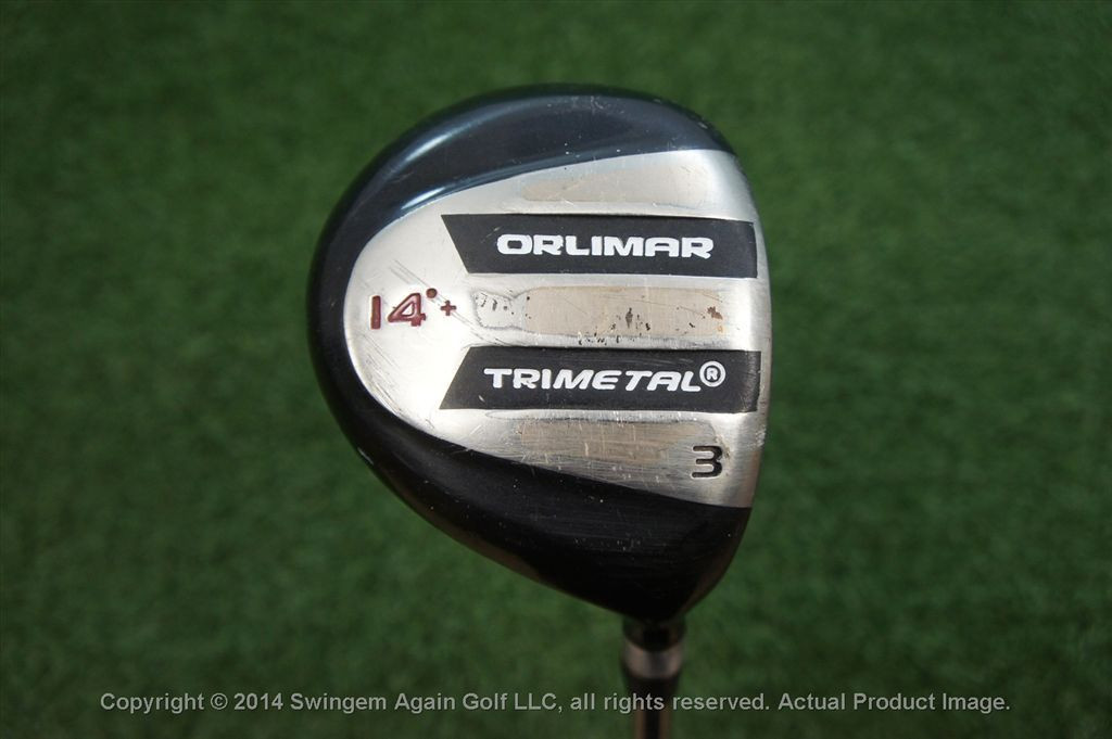 Orlimar Trimetal 14*+ Fairway Wood Steel Stiff Flex 114382 Golf