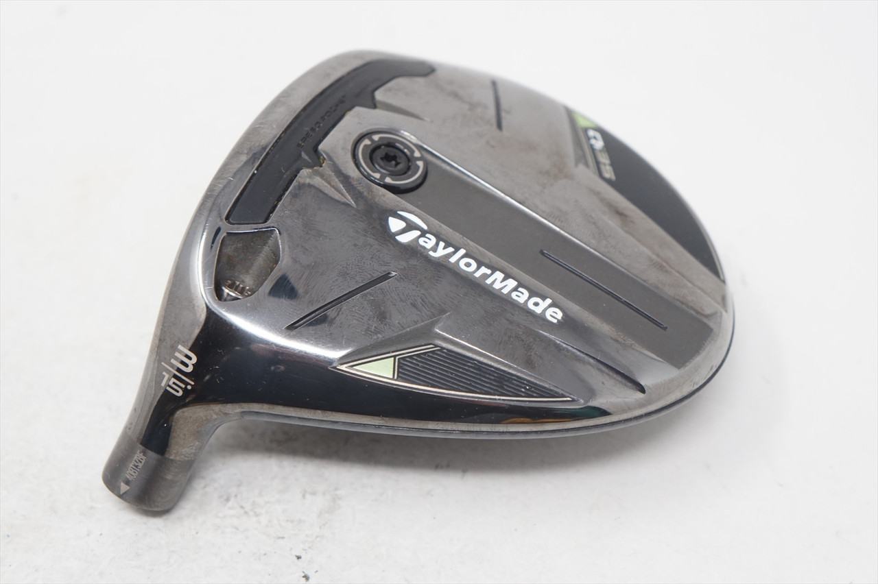 3w TaylorMade Qi35 15度 ヘッドのみ LH Taylormade Qi35 15* #3 Fairway Wood Club Head Only VERY GOOD