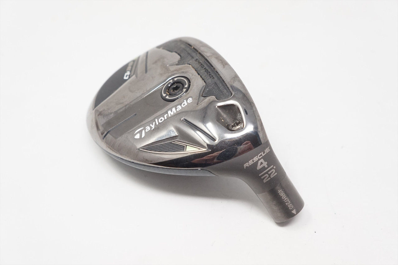 Taylormade Qi35 Rescue 22* #4 Hybrid Club Head Only VERY GOOD 3-5