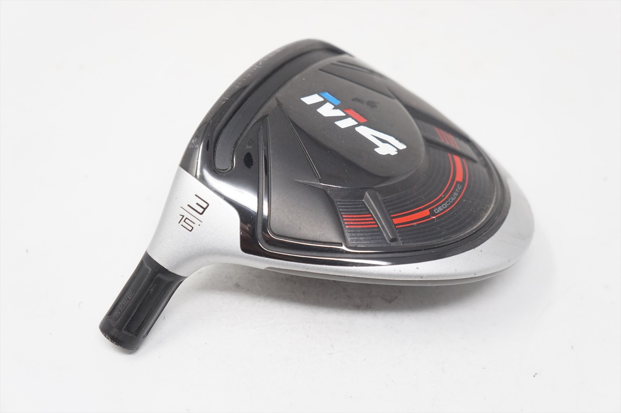Taylormade M4 15* #3 Fairway Wood Club Head Only Inv13191130 Lefty