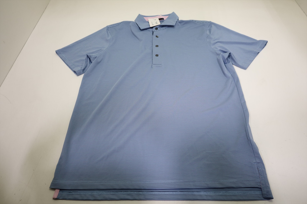 Greyson Golf Classic Polo Mens Size Medium Grey Regular New