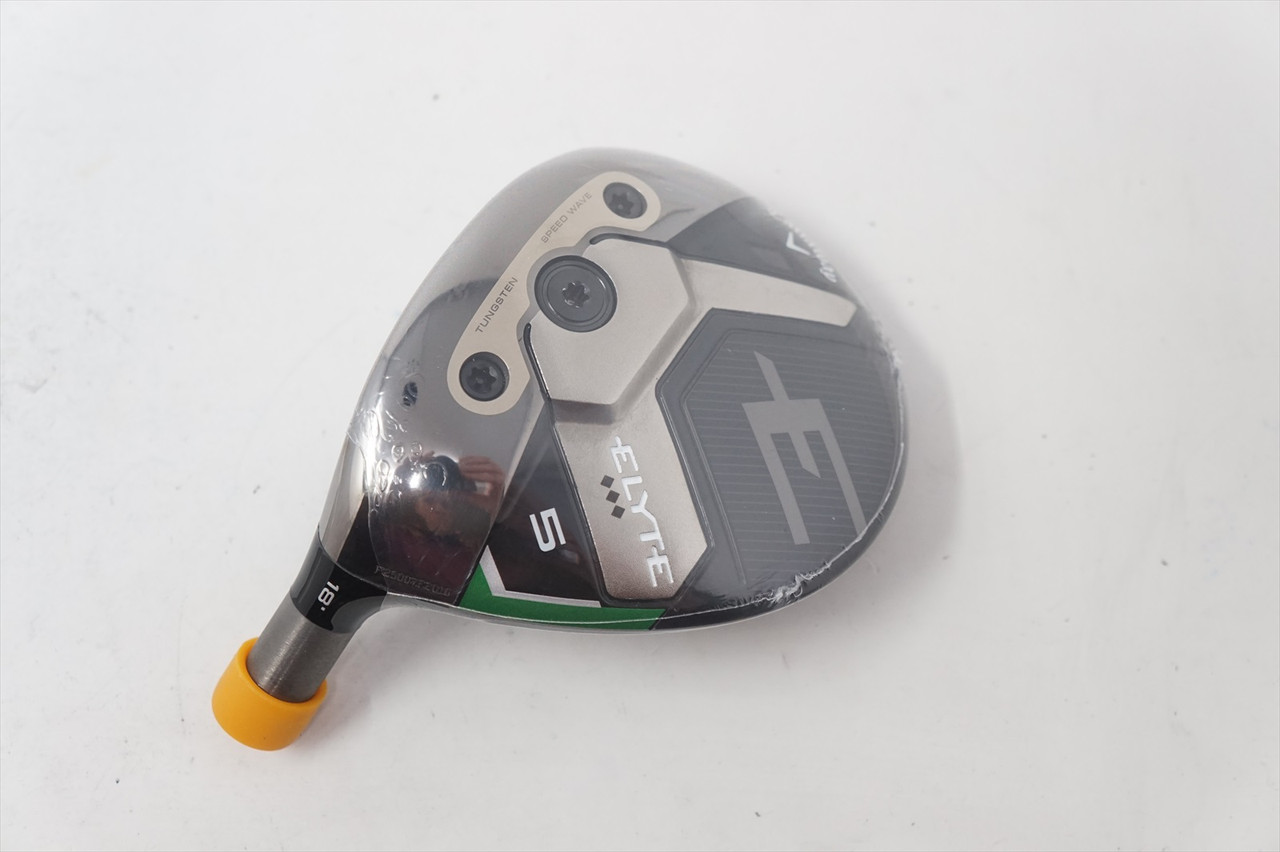New LH Callaway Elyte Triple Diamond 18* #5 Wood Club Head Only
