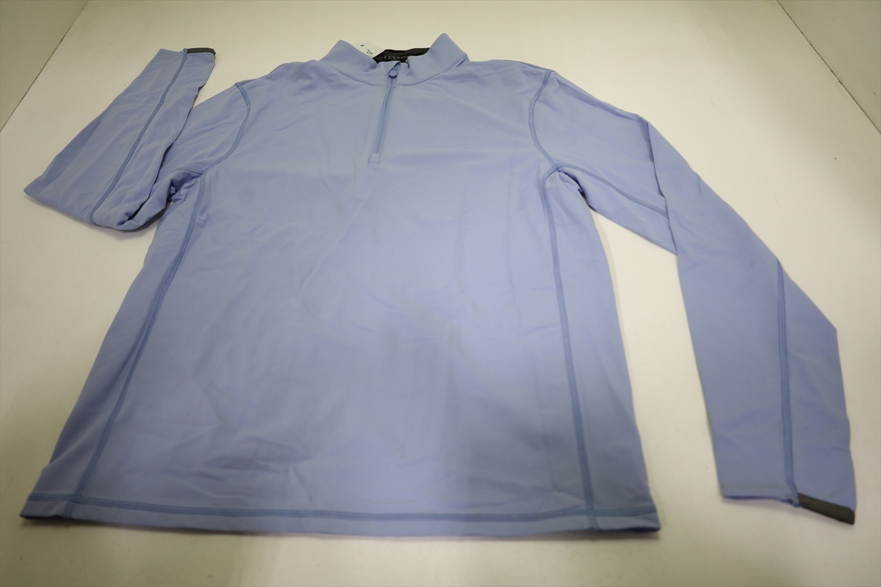 Greyson Golf Tate 1/4 Zip Pullover Mens Size Medium Heron Regular