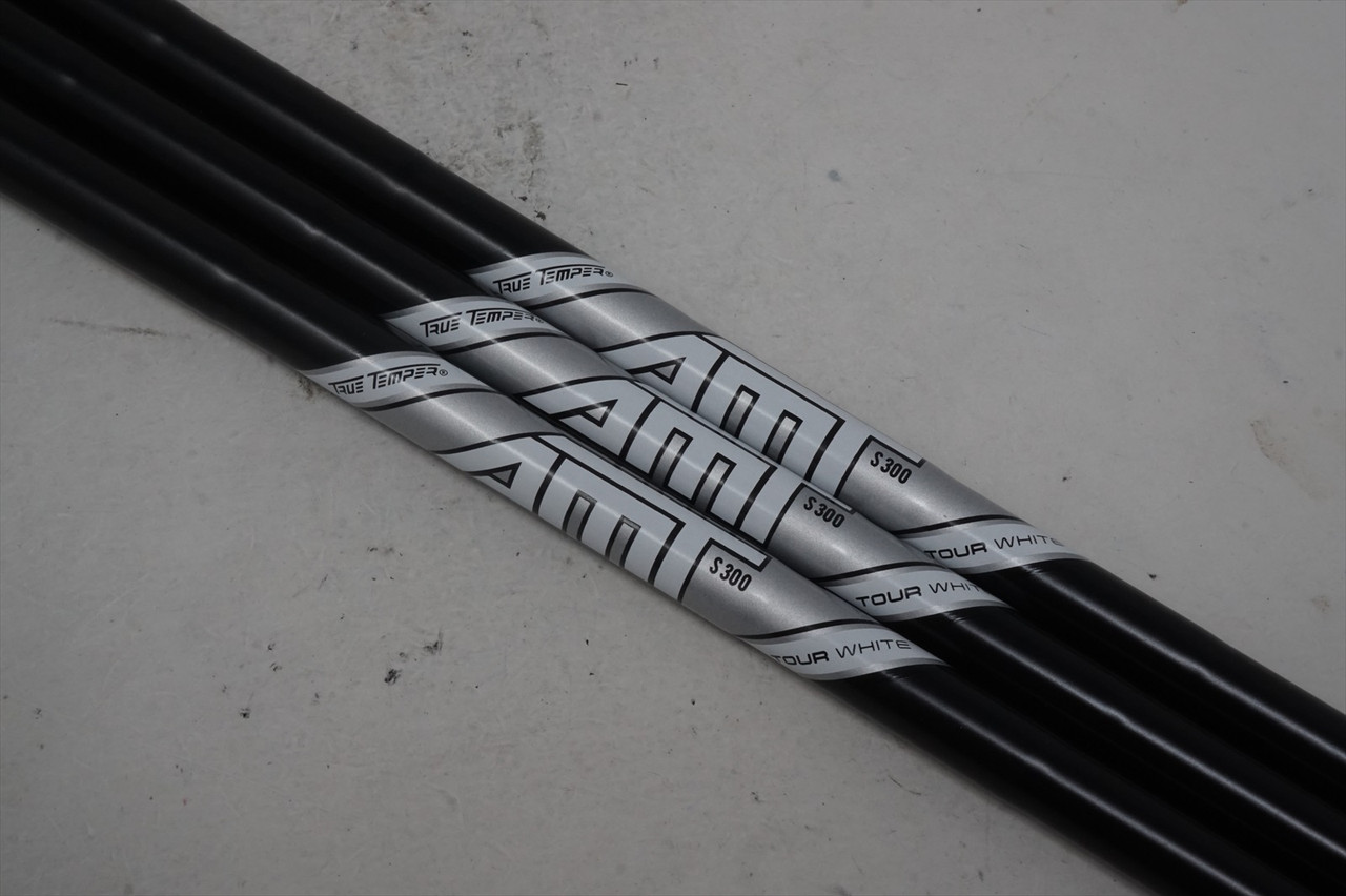 3) New True Temper Amt Tour White Black Onyx S300 Stiff 37