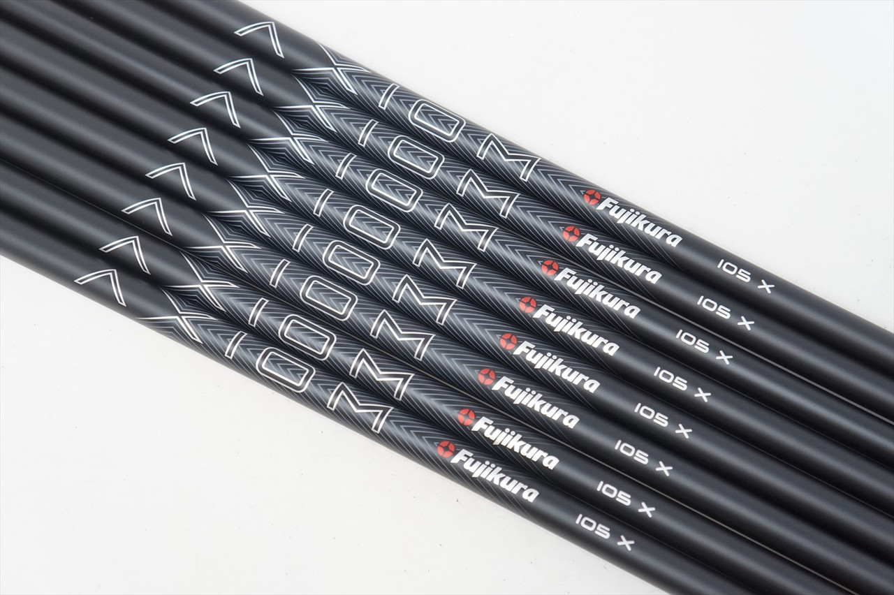 New Fujikura Axiom 105-X 105g X-Stiff 8pc 3-PW Iron Shaft Set .370