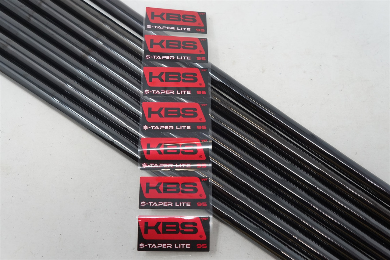 Uncut KBS Tour $-Taper Lite 95 Black Regular 4-PW Shaft Set .355