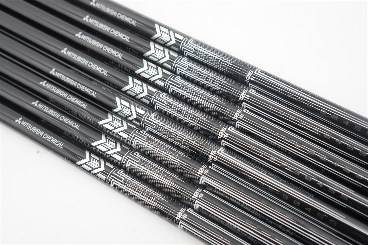 New Mitsubishi Mmt 105S Stiff #3-PW Iron Shaft Set 8Pc Uncut .355