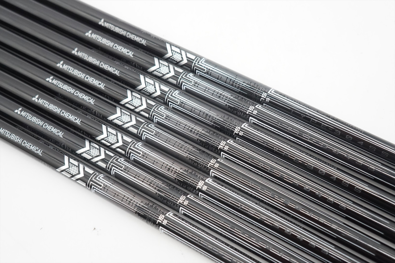 Mitsubishi Mmt 75S Stiff #3-PW Iron Shaft Set 8Pc Uncut Pulls .355