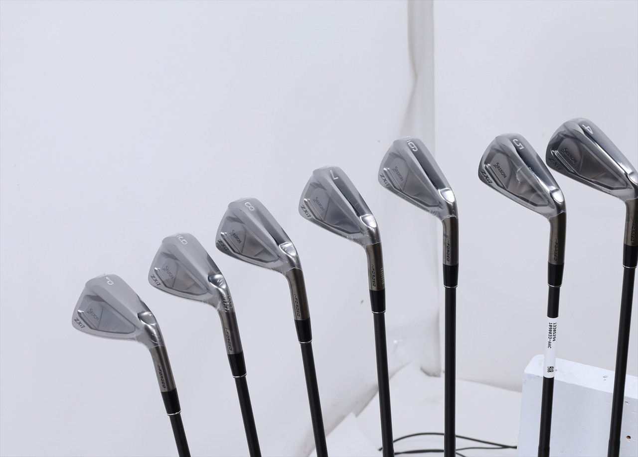 Srixon Zxi7 Black Chrome Iron Set 4-Pw Stiff Dynamic Gold S400