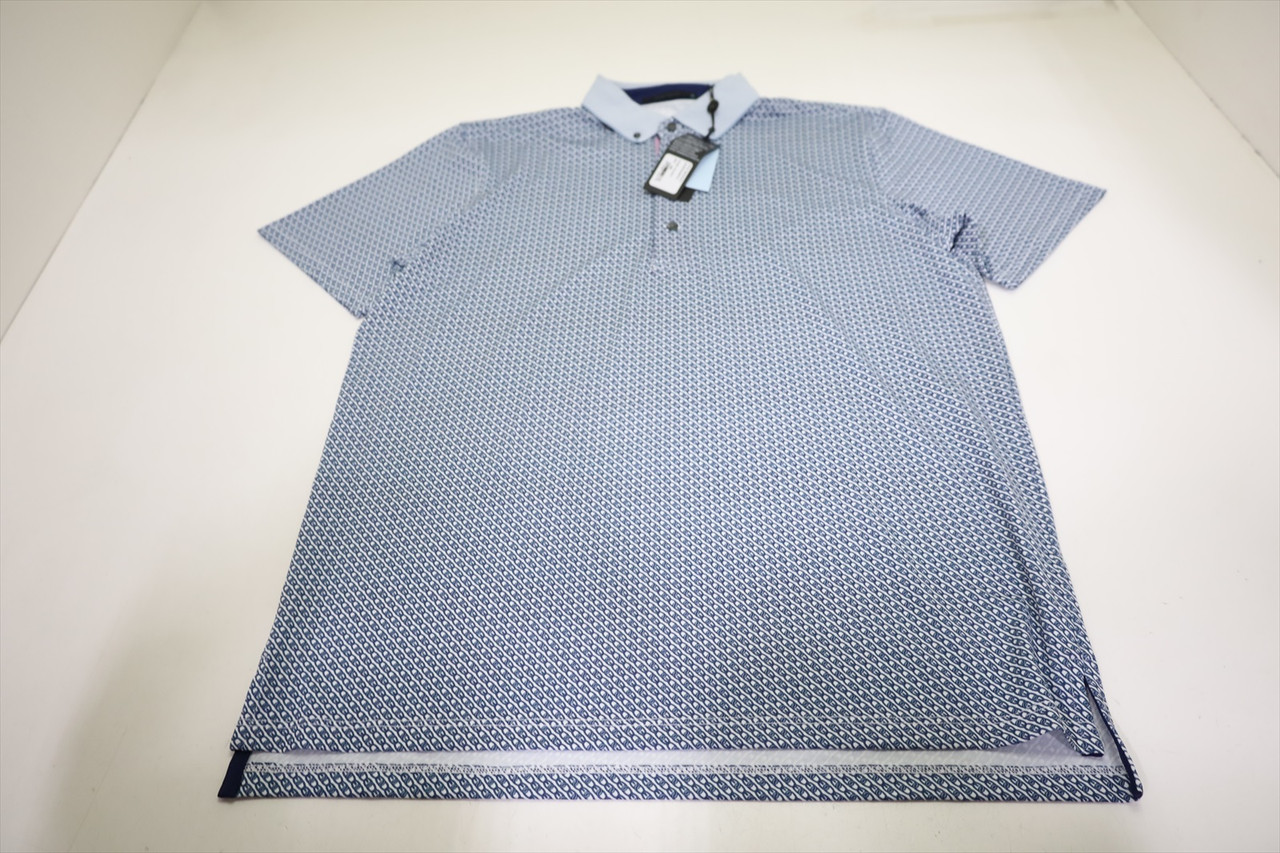 Greyson Golf Link Polo Mens Size Medium Arctic New INV13113647