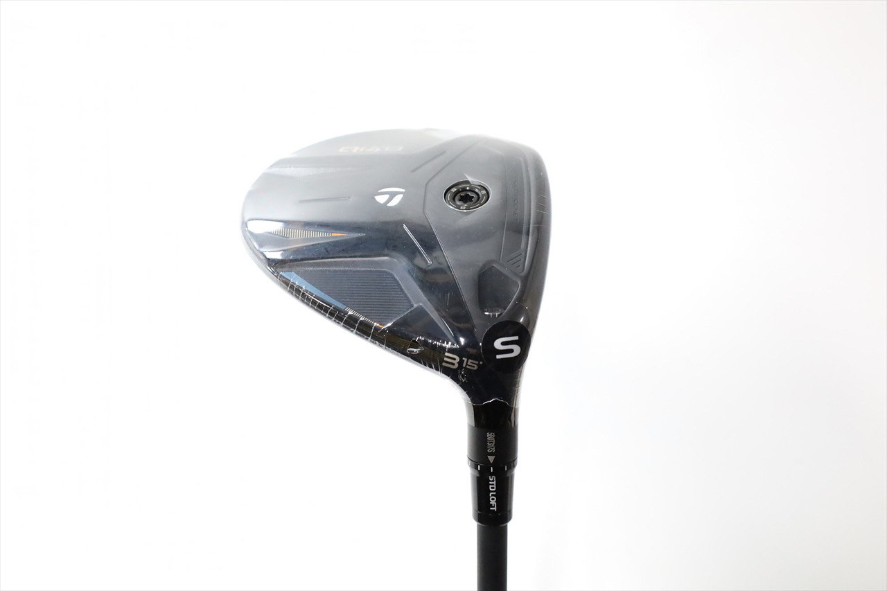 Qi4d 3w 純正シャフト　55 S Mitsubishi Chemical Taylormade Qi4D 15° 3 Fairway Wood Stiff Flex Mitsubishi Chemical