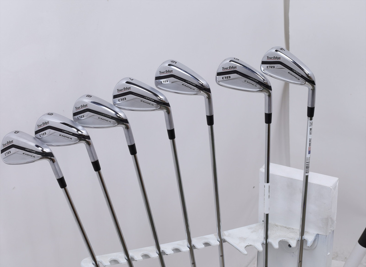 Tour Edge Exotics C723 Iron Set 4-Pw Regular Elevate 95 Mph