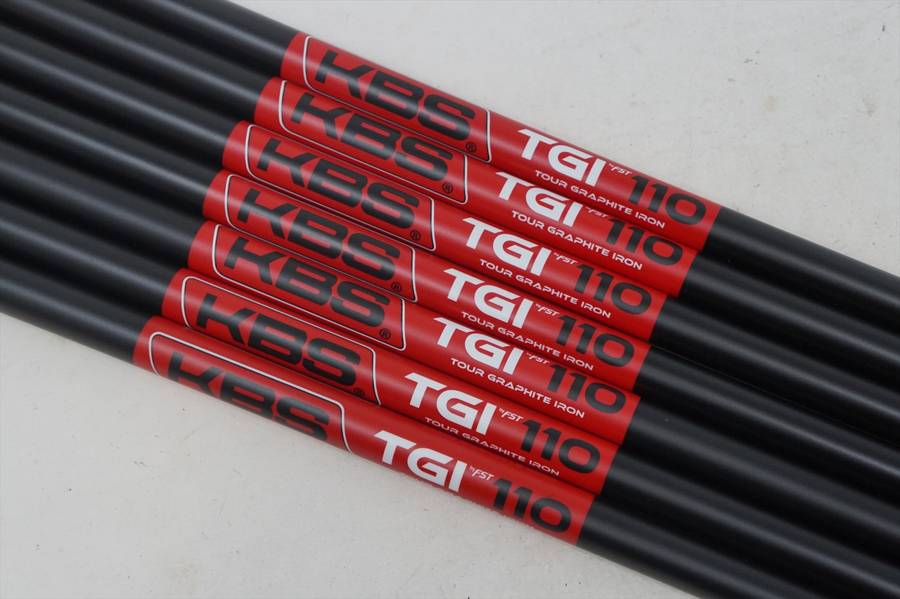 KBS TGI 110 シャフト 6本セット 美品 Uncut KBS TGI 110g Tour X-Stiff 36