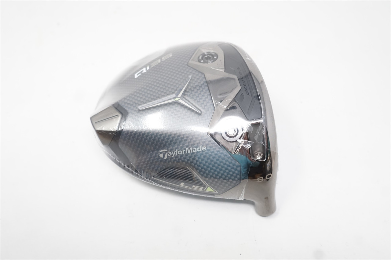 New Taylormade Qi35 Ls 8* Driver Club Head Only In Plastic 1-15-B