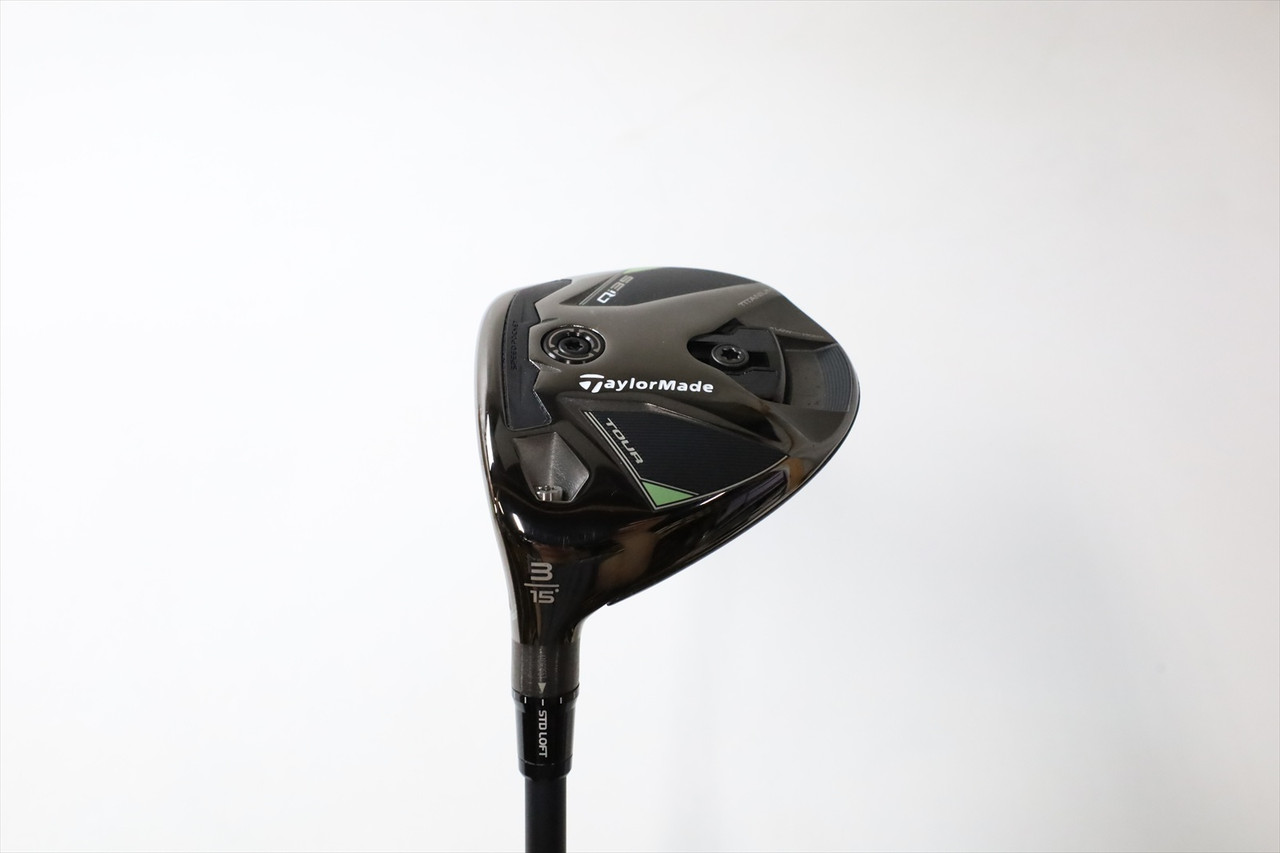 TaylorMade Qi35 ユーティリティ 3U Taylormade Qi35 Tour 15° 3 Fairway Wood Extra Stiff Kai'Li Blue 75