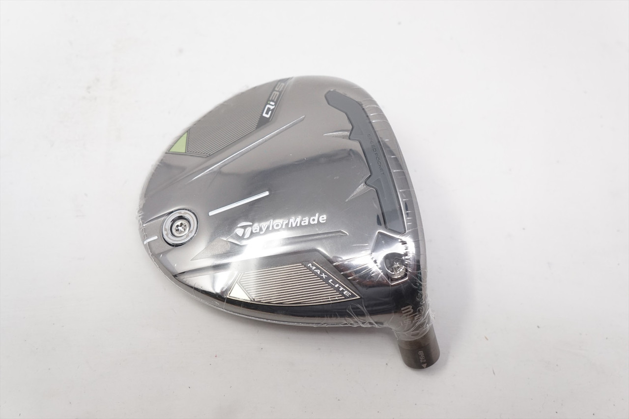New Taylormade Qi35 Max Lite 15.5* #3 Fairway Wood Club Head Only 